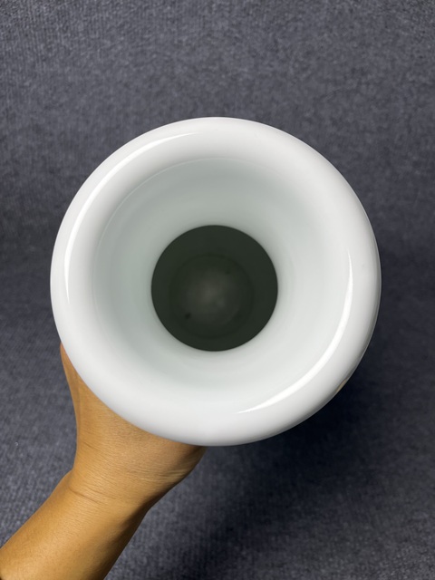 古玩陶瓷粉彩輩輩封侯卷口瓶真品鑒賞圖