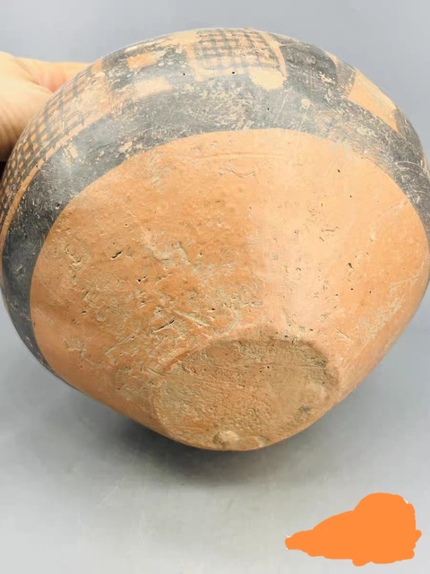 古玩陶瓷馬家窯彩陶雙系罐真品鑒賞圖