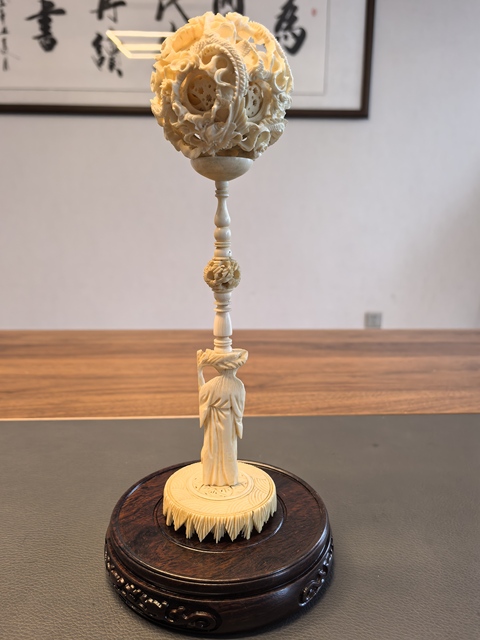 古玩陶瓷鬼工球真品鑒賞圖