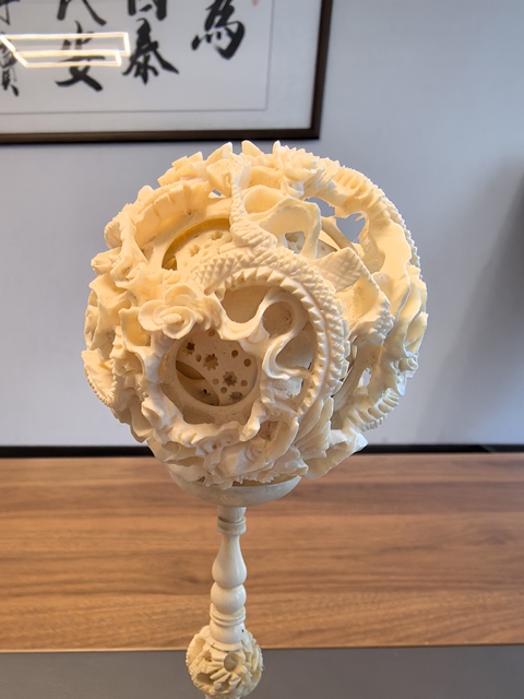 古玩陶瓷鬼工球真品鑒賞圖