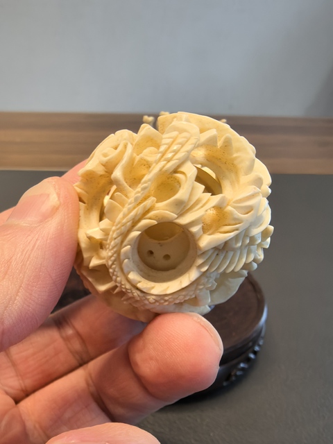 古玩陶瓷鬼工球真品鑒賞圖