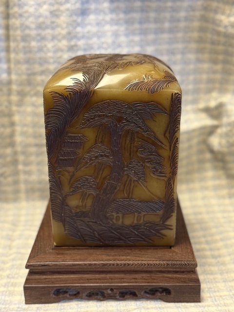 古玩雜項印章西方，真品鑒賞圖