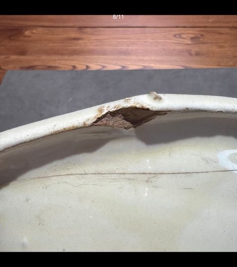 古玩陶瓷宋代磁州窯白底詩(shī)文枕真品鑒賞圖