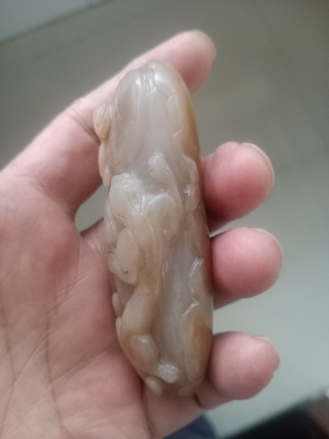 古玩玉器龍把件真品鑒賞圖