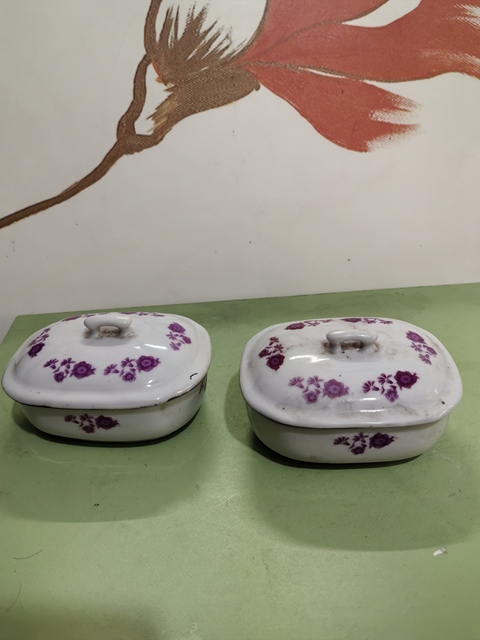 古玩陶瓷肥皂盒真品鑒賞圖