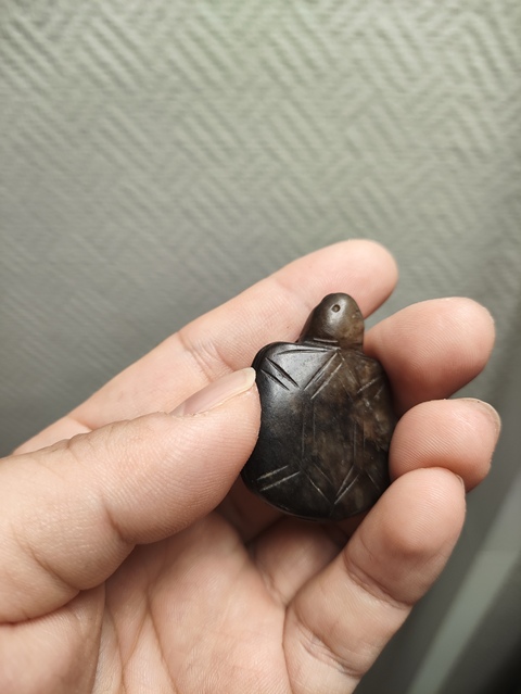 古玩玉器金·玉龜真品鑒賞圖