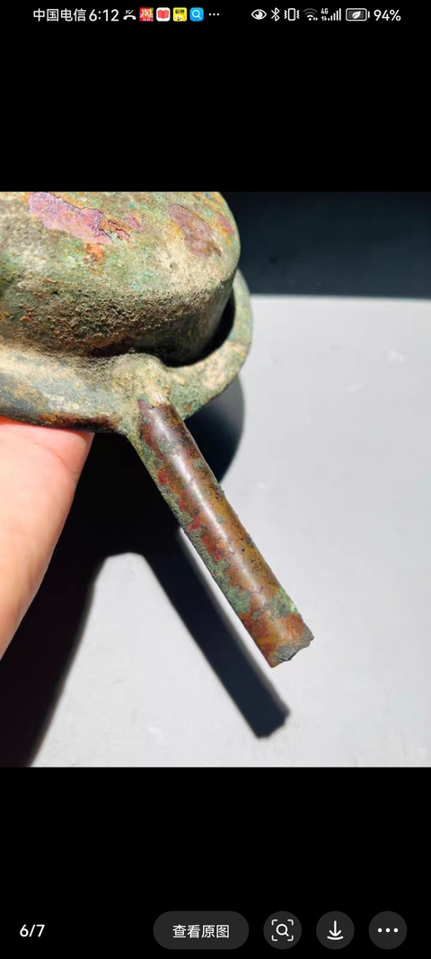 古玩銅器銅勺真品鑒賞圖