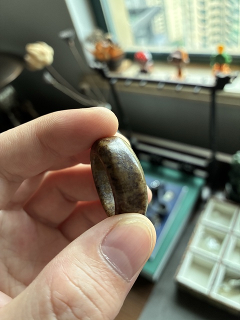 古玩玉器戒指真品鑒賞圖