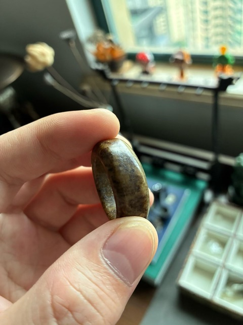 古玩玉器戒指真品鑒賞圖