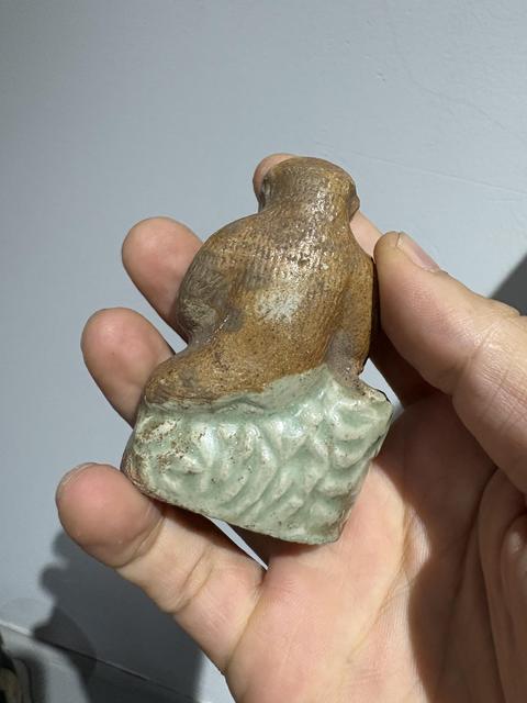 古玩陶瓷猴子型文房 真品鑒賞圖