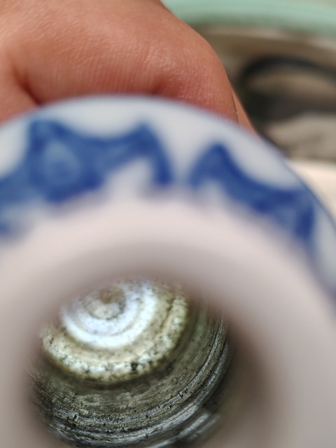 古玩陶瓷青花釉里紅鼻煙壺真品鑒賞圖