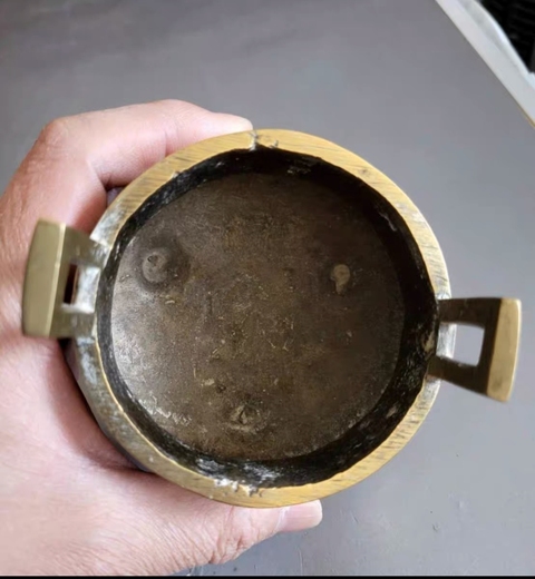 古玩銅器銅爐真品鑒賞圖