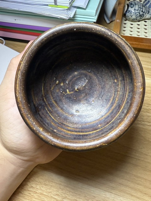 古玩陶瓷元代小缽真品鑒賞圖