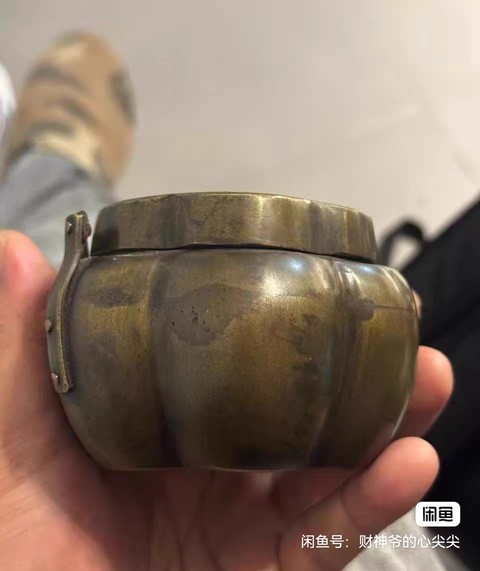 古玩銅器銅爐真品鑒賞圖