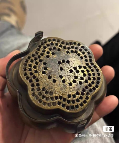 古玩銅器銅爐真品鑒賞圖
