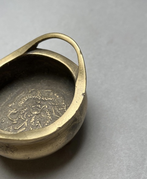 古玩銅器爐子真品鑒賞圖
