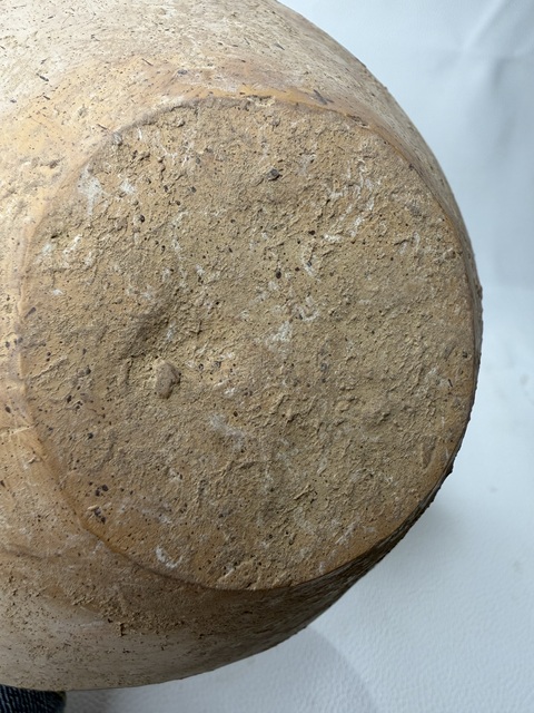古玩陶瓷馬家窯文化·馬廠類型肢爪紋雙耳壺拍賣,當前價格458元
