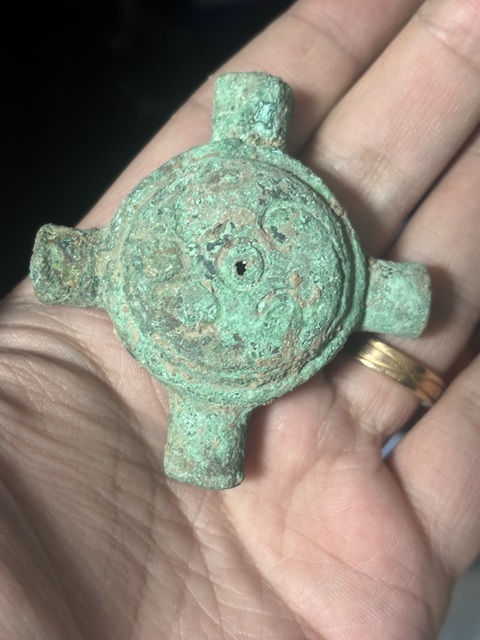 古玩銅器西周·風火輪節約真品鑒賞圖