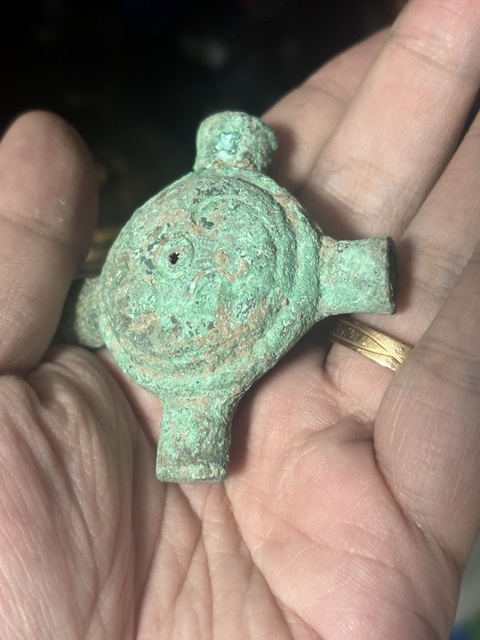 古玩銅器西周·風火輪節約真品鑒賞圖
