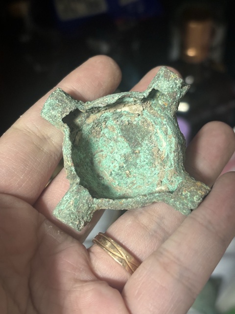 古玩銅器西周·風火輪紋節約真品鑒賞圖