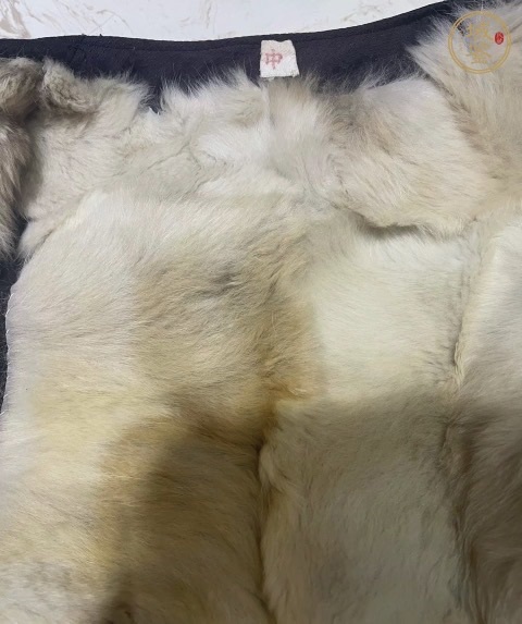 古玩雜項(xiàng)70/80年代狗毛皮草馬甲真品鑒賞圖