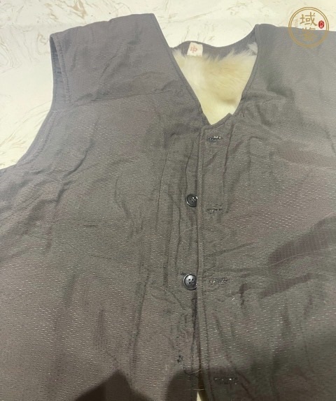 古玩雜項(xiàng)70/80年代狗毛皮草馬甲真品鑒賞圖