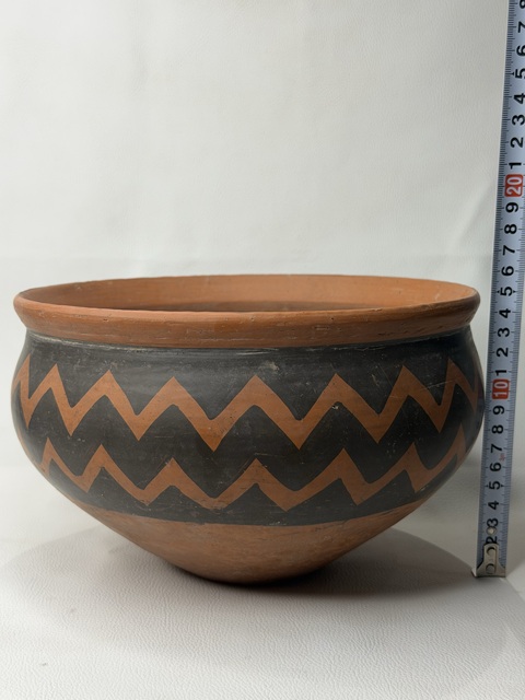 古玩陶瓷仰韶文化·廟底溝類型·彩陶缽真品鑒賞圖