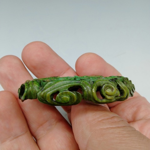 古玩雜項牙座真品鑒賞圖