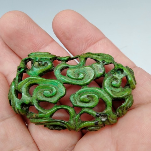 古玩雜項牙座真品鑒賞圖