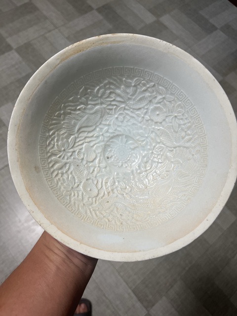 古玩陶瓷宋印花碗拍賣,當前價格8888元