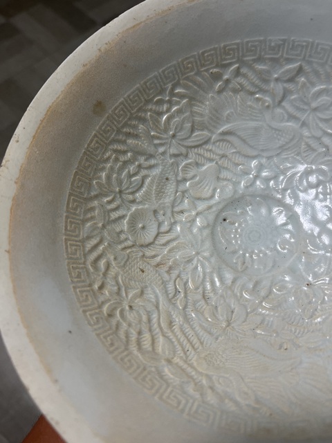 古玩陶瓷宋印花碗拍賣,當前價格8888元