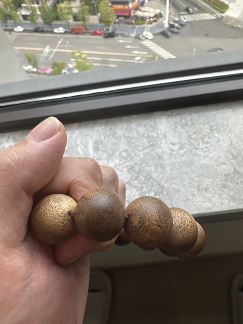 古玩雜項沉香手串真品鑒賞圖