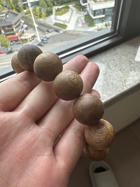 古玩雜項沉香手串真品鑒賞圖