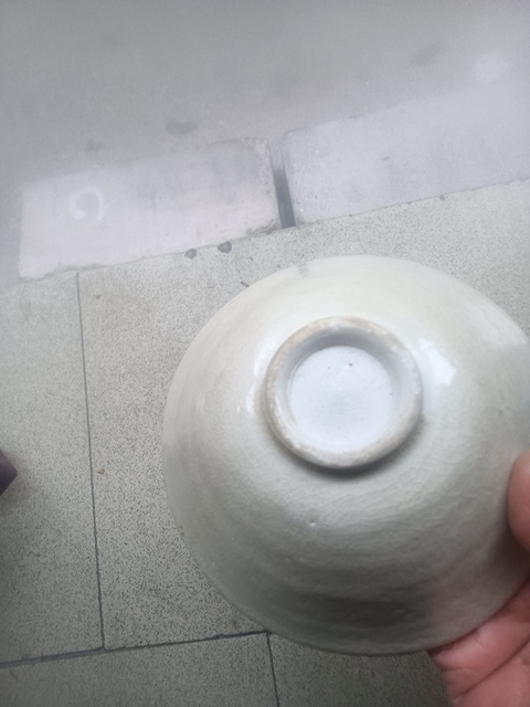古玩陶瓷影青白釉印花碗真品鑒賞圖