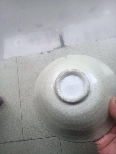 古玩陶瓷影青白釉印花碗真品鑒賞圖