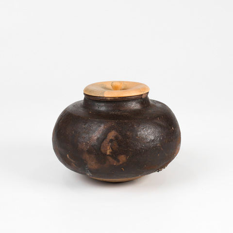 古玩陶瓷元-明福建窯口茶入真品鑒賞圖