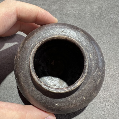 古玩陶瓷元-明福建窯口茶入真品鑒賞圖
