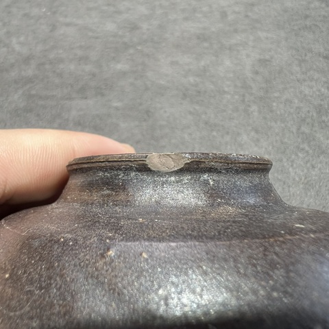 古玩陶瓷元-明福建窯口茶入真品鑒賞圖