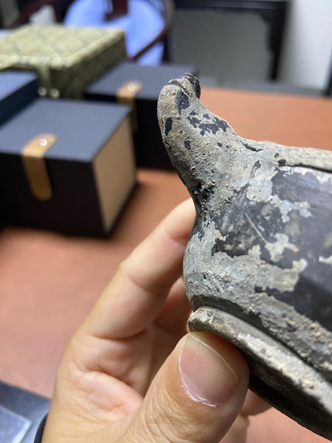 古玩陶瓷黑釉茶器真品鑒賞圖