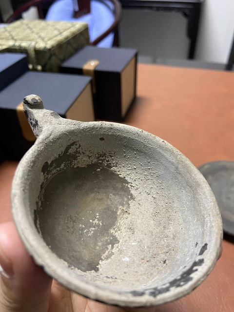 古玩陶瓷黑釉茶器真品鑒賞圖
