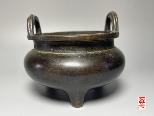 古玩銅器爐真品鑒賞圖