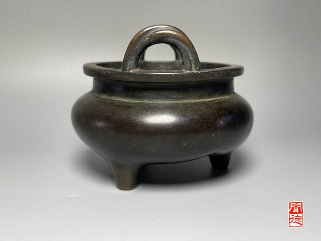 古玩銅器爐真品鑒賞圖