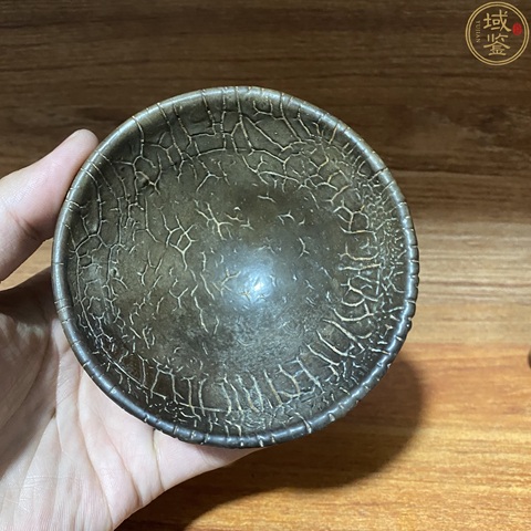 古玩陶瓷建窯龜背盞真品鑒賞圖