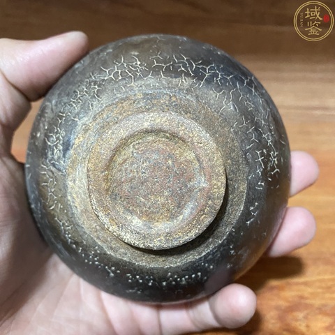 古玩陶瓷建窯龜背盞真品鑒賞圖