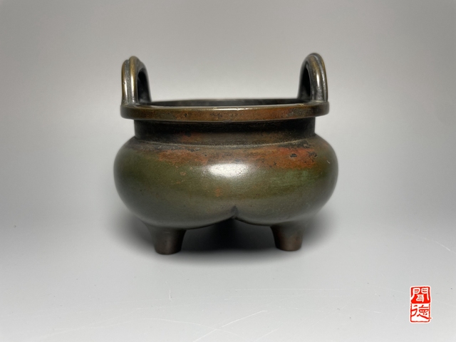 古玩銅器爐真品鑒賞圖