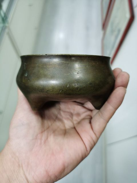 古玩銅器爐真品鑒賞圖