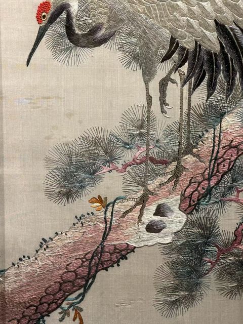 古玩雜項刺繡真品鑒賞圖