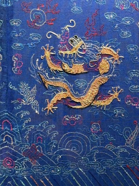 古玩雜項刺繡真品鑒賞圖