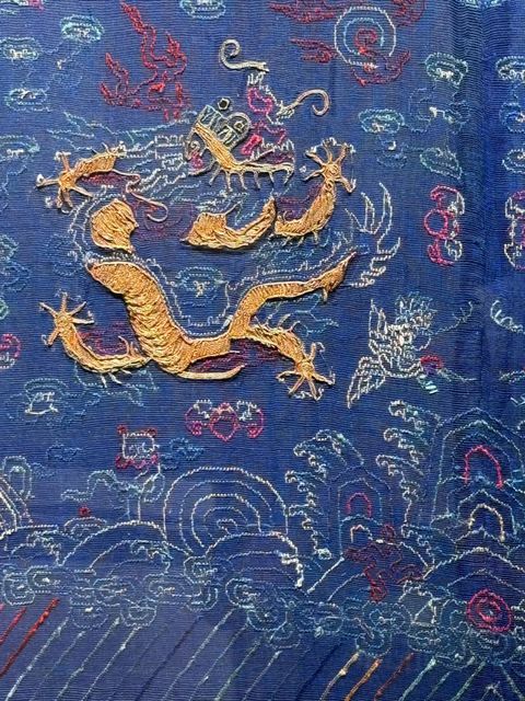 古玩雜項刺繡真品鑒賞圖