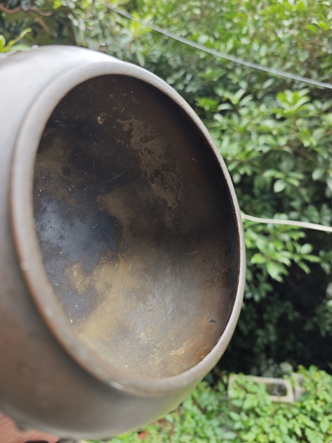 古玩銅器乳釘紋砵式爐 銅爐 宣德爐真品鑒賞圖